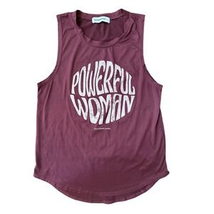 Burn Boot Camp Powerful Woman Muscle Tank Size S